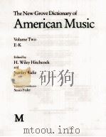 The new Grove dictionary of American music 2     PDF电子版封面  0943818362   