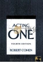 Acting one  -4th ed.（ PDF版）