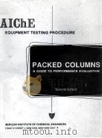 AIChE Equipment Testing Procedure PACKED COLUMNS SECOND EDITION（1990 PDF版）