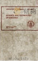 ADVANCES IN CERAMICS ·VOLUME 3 SCIENCE AND TECHNOLOGY OF ZIRCONIA（1981 PDF版）