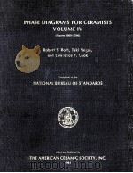 Phase Diagrams for Ceramists Volume IV   1981  PDF电子版封面     