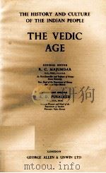 THE VEDIC AGE   1952  PDF电子版封面     