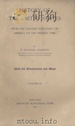 HISTORY OF THE UNITED STATES VOLUME IV.（1913 PDF版）