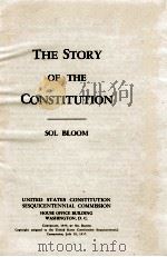THE STORY OF THE CONSTITUTION     PDF电子版封面     