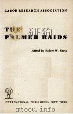 THE PALMER RAIDS   1948  PDF电子版封面     