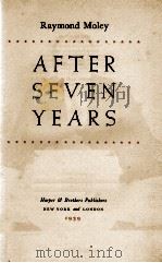 AFTER SEVEN YEARS（1939 PDF版）
