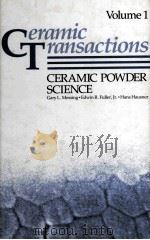 CERAMIC POWDER SCIENCE II PART A（1988 PDF版）