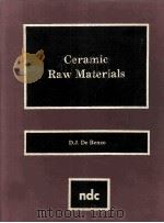 Ceramic raw materials   1987  PDF电子版封面  0815511434  De Renzo;D. J. 