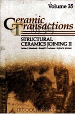 STRUCTURAL CERAMICS JOINING II   1993  PDF电子版封面  0944904653   