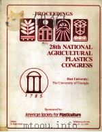 Proceedings of the 28th National Agricultural Plastics Congress（1999 PDF版）