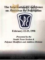 The International Conference on Additives for Polyolefins（1998 PDF版）