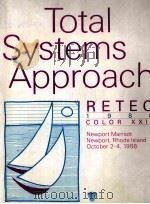 Total Systems Approach RETEC 1988   1988  PDF电子版封面     