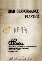 HIGH PERFORMANCE PLASTICS   1976  PDF电子版封面     