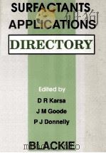 SURFACTANTS APPLICATIONS DIRECTORY（1991 PDF版）