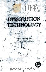 DISSOLUTION TECHNOLOGY   1974  PDF电子版封面     