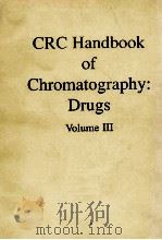 CRC Handbook of Chromatography:Drugs Volume III（1989 PDF版）