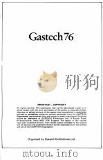 Gastech 76 Conference Papers（1976 PDF版）