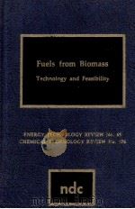 FUELS FROM BIOMASS Technology and Feasibility   1980  PDF电子版封面  0815508247   