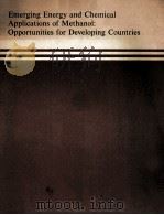 Emerging Energy and Chemical Applications of Methanol:Opportunities for Developing Countiries   1982  PDF电子版封面  0821300180   