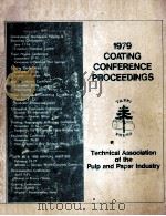 1979 COATING CONFERENCE PROCEEDINGS   1979  PDF电子版封面     