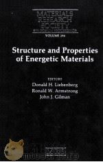 MATERIALS RESEARCH SOCIETY SYMPOSIUM PROCEEDINGS VOLUME 296 Structure and Properties of Energetic Ma   1993  PDF电子版封面  1558991913   