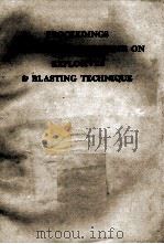 PROCEEDINGS OF THE TWELFTH CONFERENCE ON EXPLOSIVES AND BLASTING TECHNIQUE（1986 PDF版）