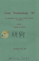 Coal Technology'83 6th International Coal and Lignite Utilization Exhibition and Conference VOL   1983  PDF电子版封面     