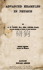 ADVANCED EXAMPLES IN PHYSICS SECOND EDITION（1905 PDF版）