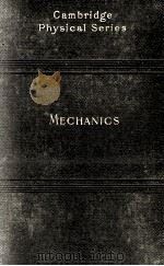 Mechanics     PDF电子版封面     