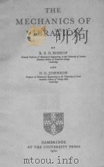 THE MECHANICS OF VIBRATION（1960 PDF版）