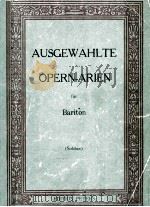 AUSGEWAHLTE OPERN-ARIEN     PDF电子版封面     