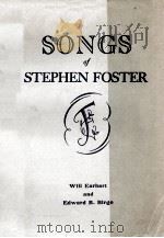 SONGS OF STEPHEN FOSTER     PDF电子版封面     