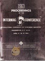 COMMITTEES OF THE 1963 PROCEEDINGS OFTHE INTERMAG CONFERENCE ON NONLINEAR MAGNETICS（ PDF版）