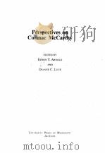 PERSPECTIVES ON CORMAC MCCARTHY     PDF电子版封面     