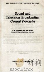 SOUND AND TELEVISION BROADCASTING GENERAL PRINCIPLES   1961  PDF电子版封面     
