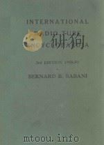 INTERNATIONAL RADIO TUBE ENCYCLOPAEDIA   1958  PDF电子版封面     