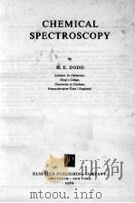 CHEMICAL SPECTROSCOPY（1962 PDF版）