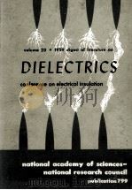 DIELECTRICS VOLUME 23 1959（1960 PDF版）