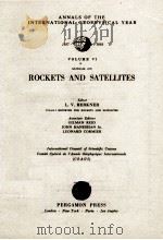 MANUAL ON ROCKETS & SATELLITES VOLUME VI   1958  PDF电子版封面     