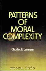 PATTERMS PF MORAL COMPLEXITY（1987 PDF版）
