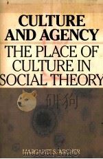 CULTURE AND AGENCY  THE PLACE OF CULTURE IN SOCIAL THEORY（1988 PDF版）