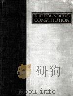 THE FOUNDERS CONSTITUTION VOLUME TWO   1987  PDF电子版封面  0226463877   