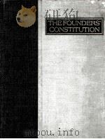THE FOUNDERS CONSTITUTION VOLUME THREE   1987  PDF电子版封面  0226463877   