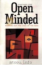 OPEN MINDED WORKING OUT THE LOGIC OF THE SOUL   1998  PDF电子版封面  0674455347   
