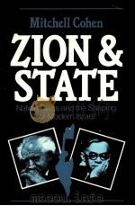 ZION AND STATE   1987  PDF电子版封面  0631152431   