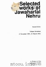 Selected works of Jawaharlal Nehru  Second Series  Volume Seventeen     PDF电子版封面     