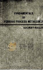 FOUNDAMENTALS OF FERROUS PROCESS METALLURGY   1956  PDF电子版封面     