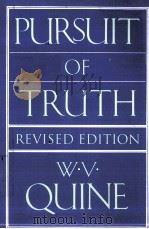 PURSUIT OF TRUTH   1992  PDF电子版封面  0674739515   