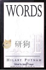 WORDS AND LIFE HULARY PUTNAM   1994  PDF电子版封面    JAMES CONANT 