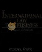 INTERNATIONAL LAW FOR SUBINESS     PDF电子版封面  0070304955   